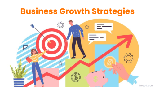 Illustration of business growth strategies